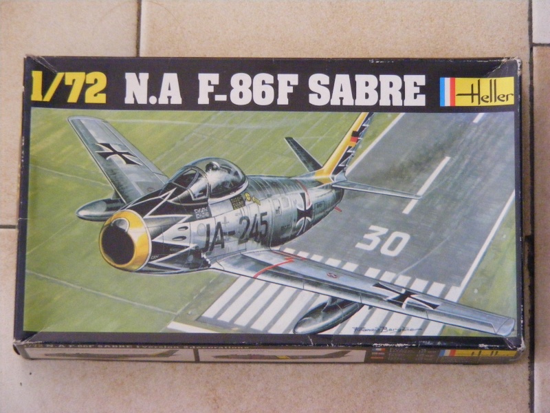 NORTH AMERICAN F-86 F SABRE 1/72ème Réf 277 Dscf9257
