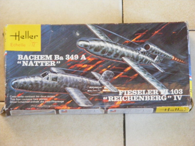 BACHEM Ba 349A NATTER & FIESELER Fi 103 REICHENBERG IV 1/72ème Réf 071 Dscf9444
