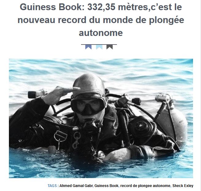 Record de plongée autonome à 332.35m !! Plonge10