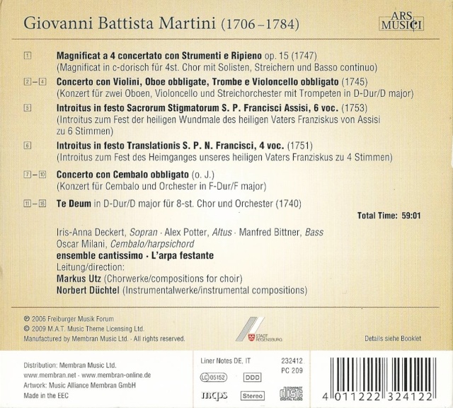 Giovanni Battista Martini (1706-1784) Back33