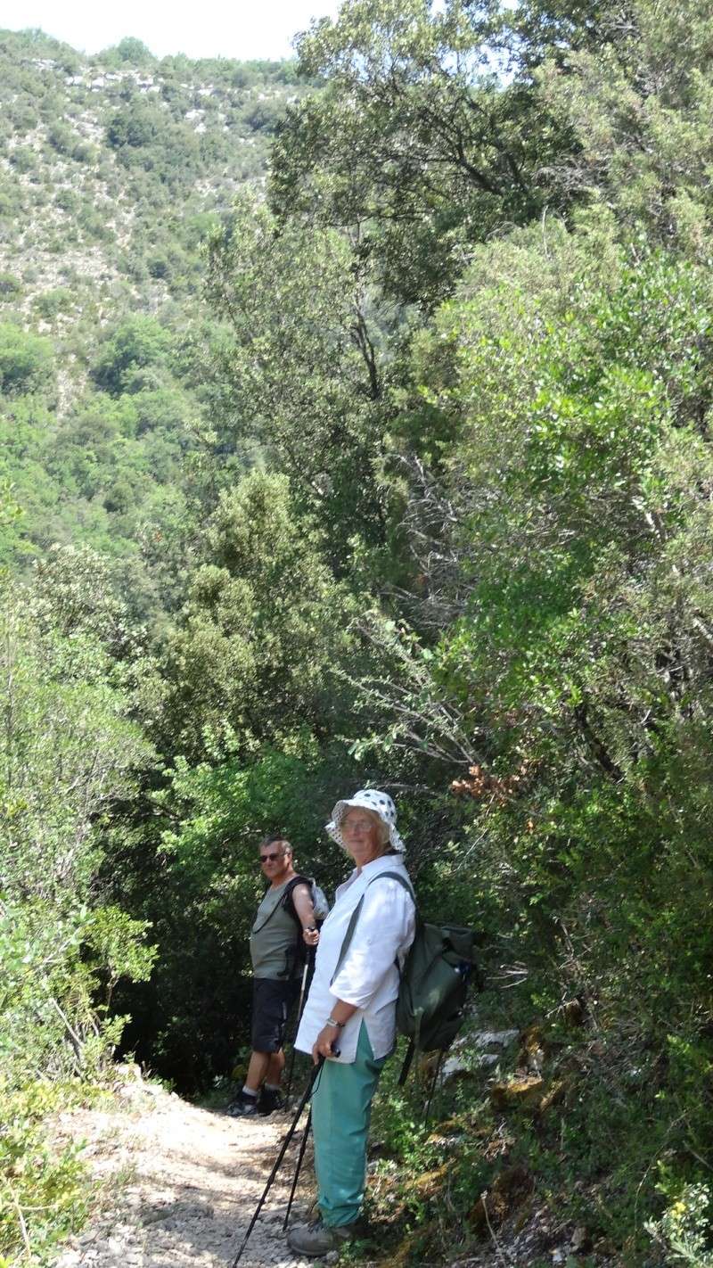 on a changé de direction... nous n'étions que 3.... les basses gorges du Verdon et la chapelle Ste Maxime Quinso16