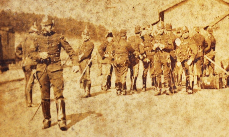 Photos Albumine militaires...Cavalerie Belge Gardes Civiques 1889 Dsc_0104