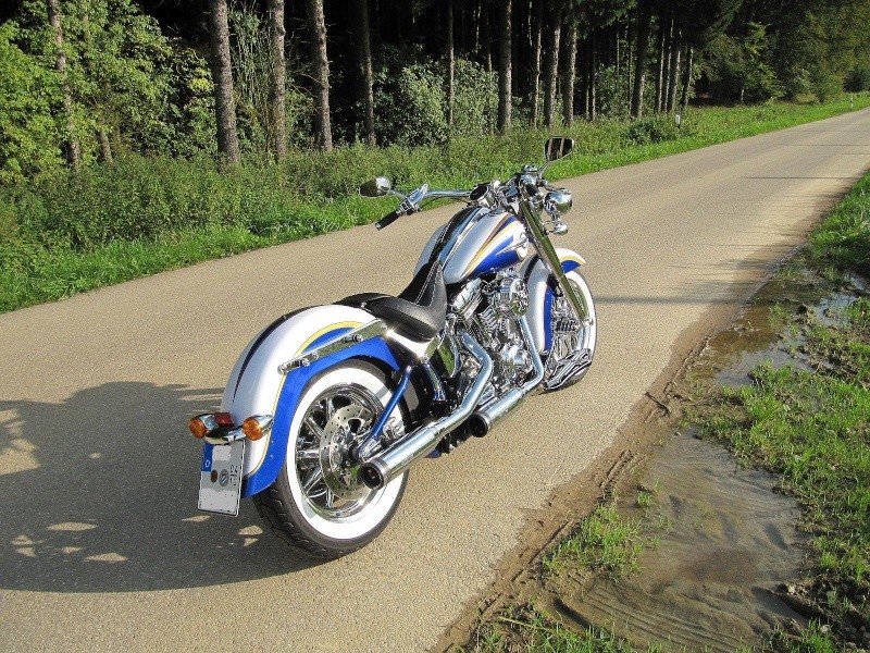 CVO Softail Deluxe 2014 Candy Cobalt: the Blue Diamond - Page 7 Img_2218