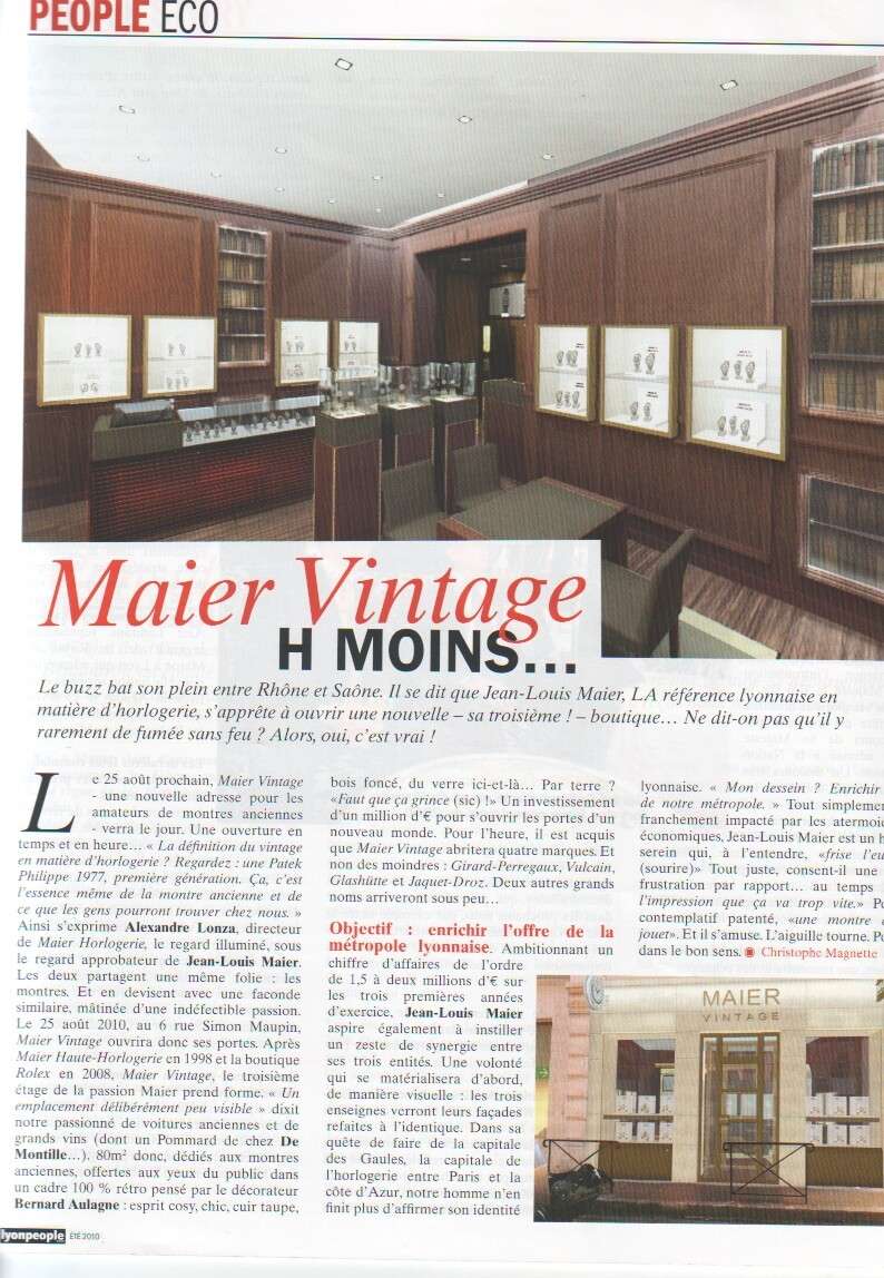 maier - Nouvelle boutique sur Lyon : Maier Vintage Scan-110