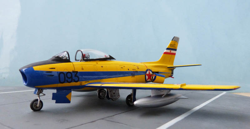 [Chrono Décembre 2014] Airfix - F 86 Sabre yougoslave. - Page 2 Sabre_58