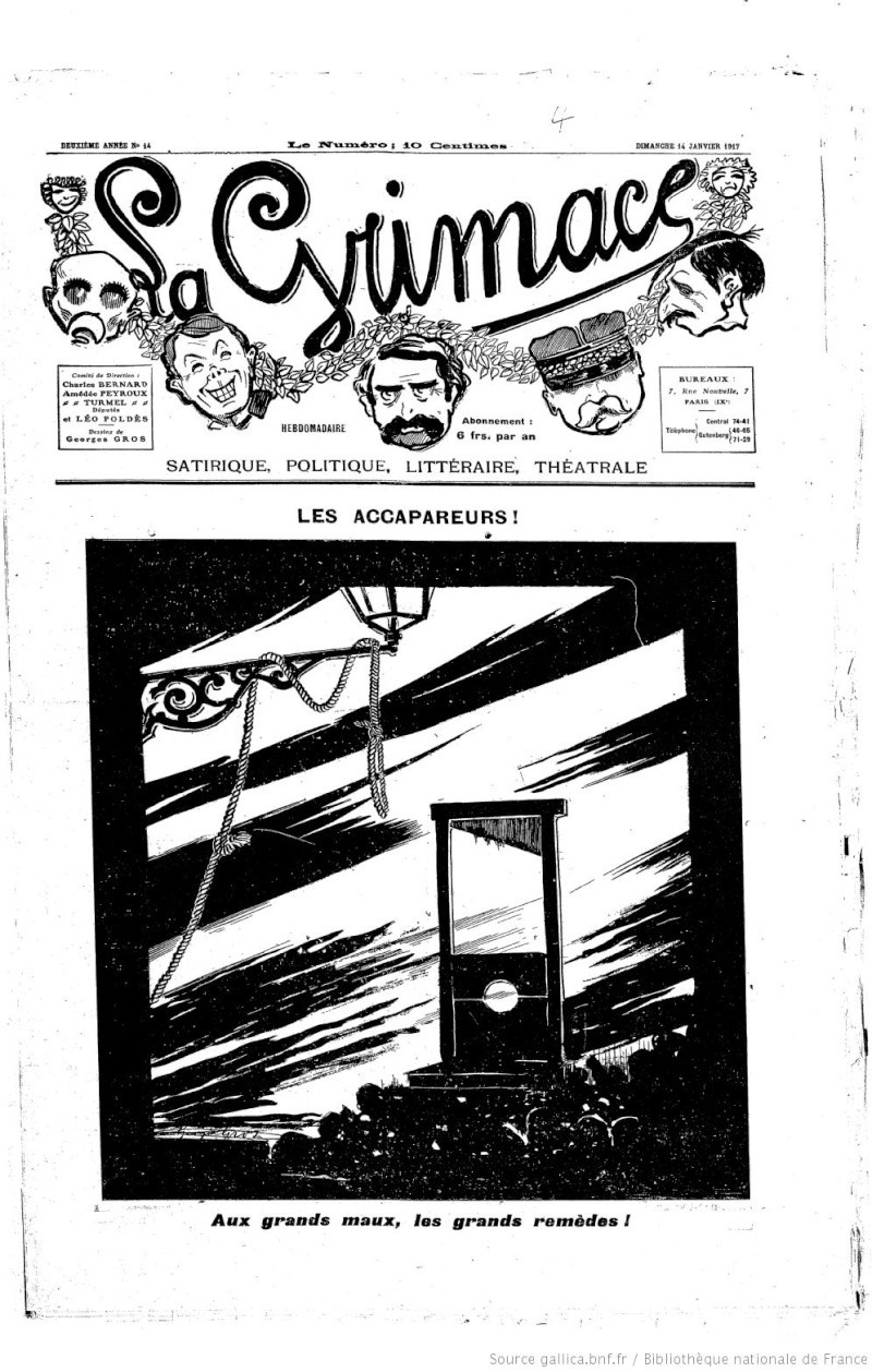 Guillotine in satire and caricature - Page 15 Grimac10
