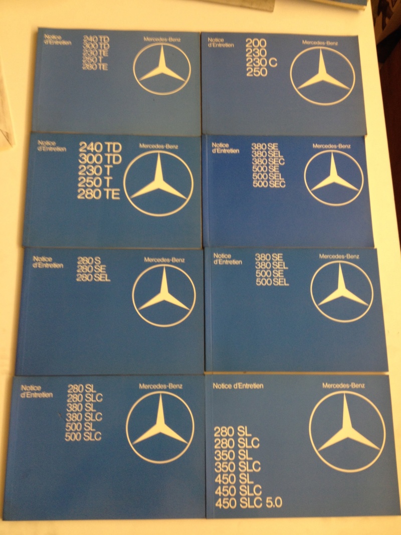  [Vend] Docs origine Mercedes Img_0218