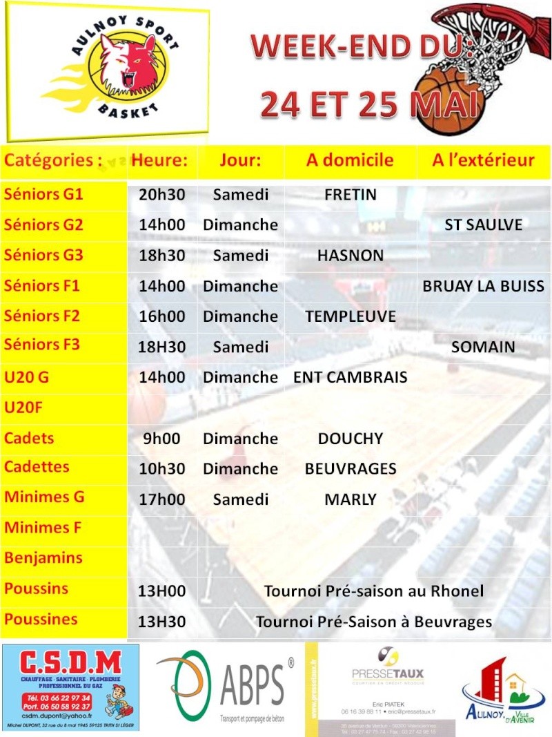 MATCHS DE LA SEMAINE ET RESULATS DE LA SEMAINE - Page 6 Affich11