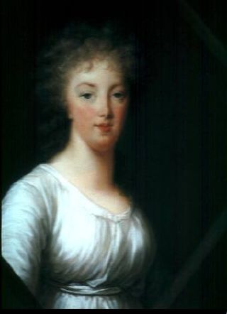 Marie-Antoinette en buste, robe rouge et toque, par et d'après Elisabeth Vigée Le Brun  Ma_pos10