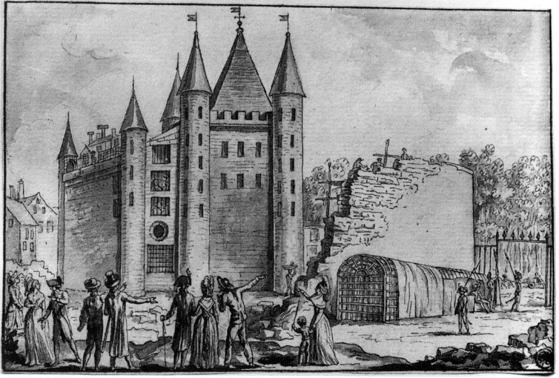 donjon - La famille royale à la prison du Temple : plans et aménagements Murpal10