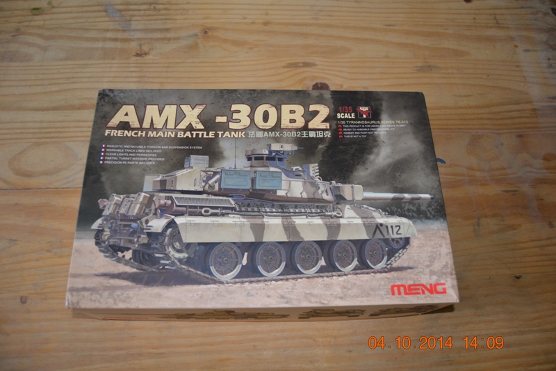[MENG] AMX 30 B2 char de combat opération DAGUET 1/35ème Réf TS 013 B2-110