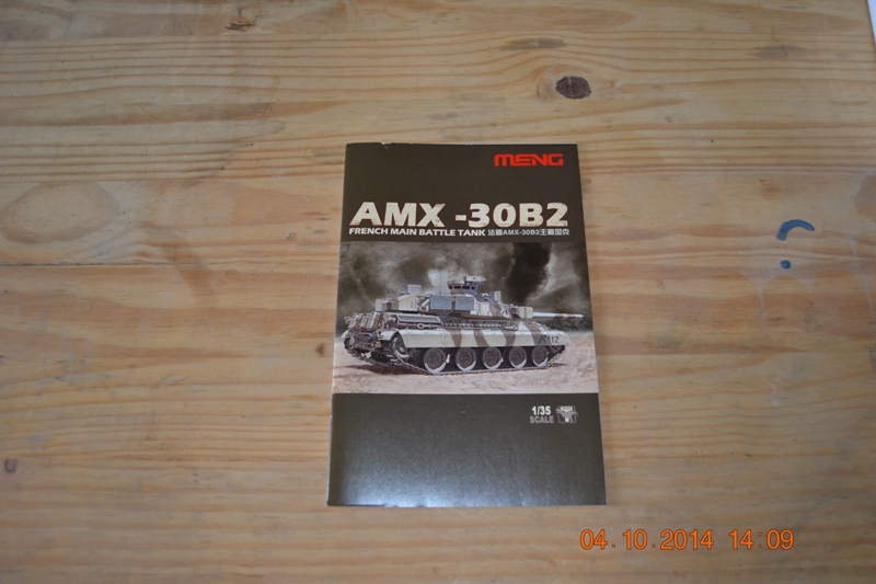 [MENG] AMX 30 B2 char de combat opération DAGUET 1/35ème Réf TS 013 Dsc_0110