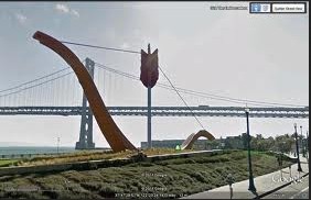 STREET VIEW: Arc géant planté, San Francisco, USA Sans_366