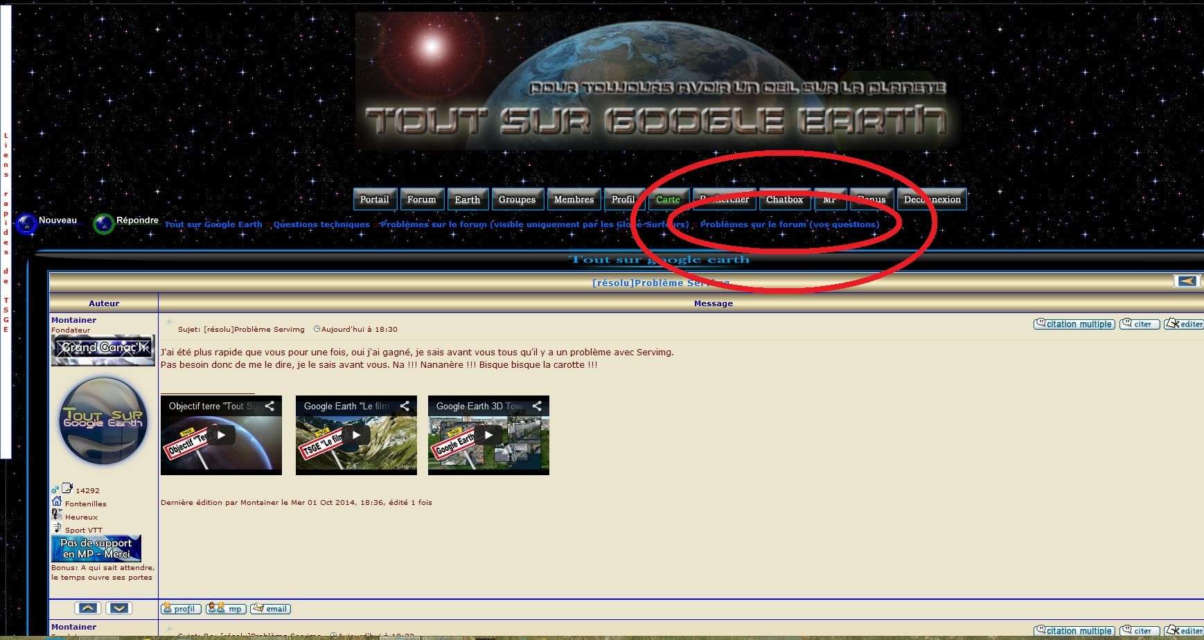 Les bugs d'affichage sur le forum TSGE, basé sur les images de Google Earth Sans_375