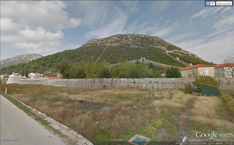 Mur de Ston en Croatie Sans_t97