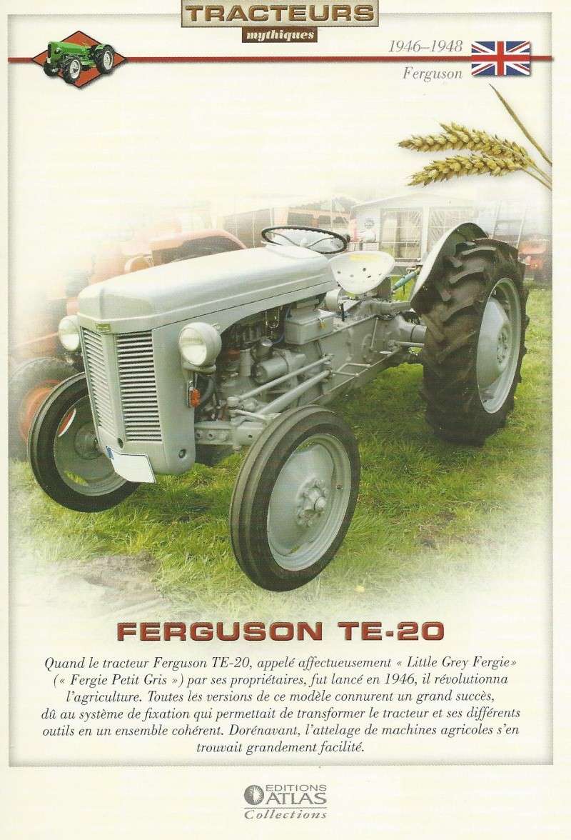 Nouvelle collection: les Tracteurs Mythiques  par ATLAS au 1/32ème Fergus10