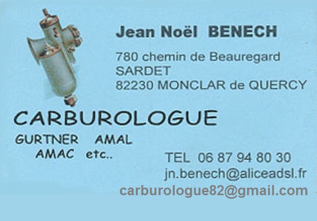 recherche gicleur pour carbu 14.5 740 Benech10