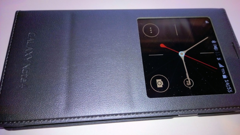 [ACCESSOIRE] S View Cover Samsung pour Galaxy Note 4 SM-N910 avec charge sans fil Wp_20124