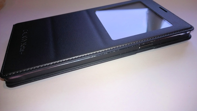 [ACCESSOIRE] S View Cover Samsung pour Galaxy Note 4 SM-N910 avec charge sans fil Wp_20126