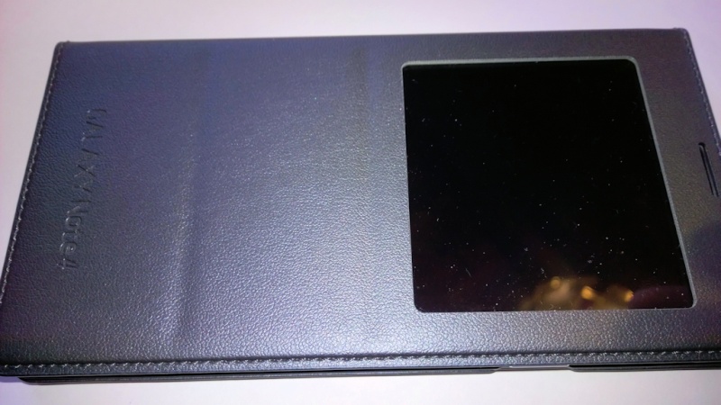 [ACCESSOIRE] S View Cover Samsung pour Galaxy Note 4 SM-N910 avec charge sans fil Wp_20127