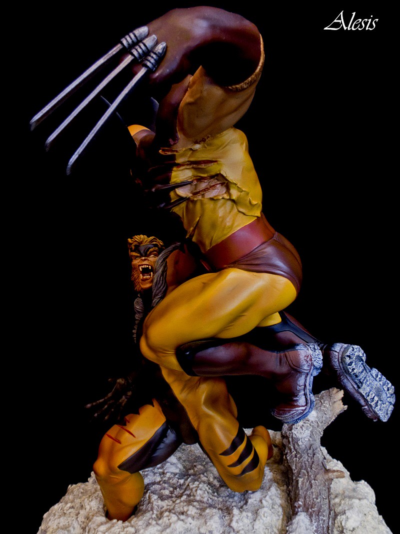 WOLVERINE VS SABRETOOTH  Diorama - Page 4 8c0sko10