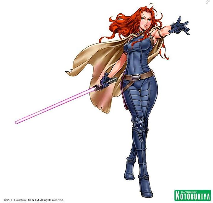 Kotobukiya - Star Wars - Mara Jade ArtFx Bishoujo Statue Mara_010