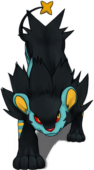 Je m'suis lanc un dfiiiii ! ^^ - Page 2 Luxray10