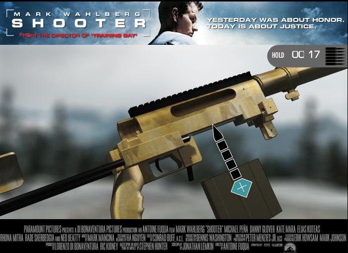 Minijuego, sinopsis y trailer de la pelicula "The Shooter" Dibujo14