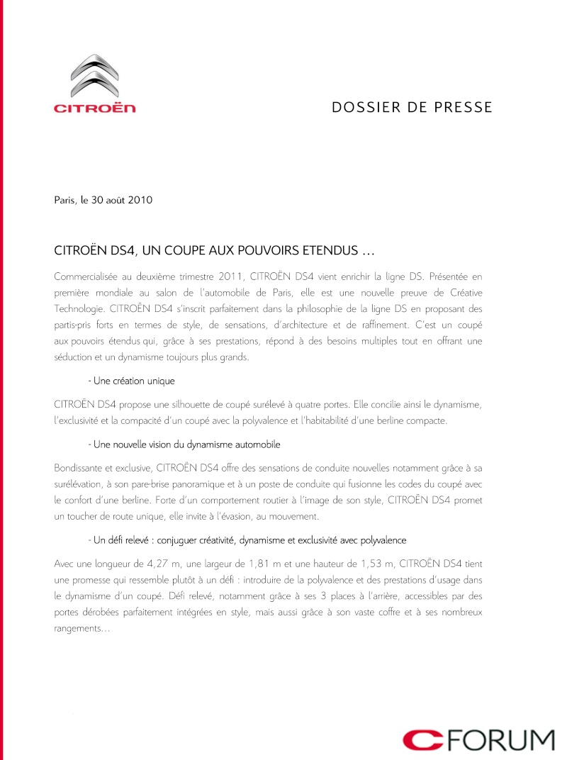 [Sujet officiel] Citroën DS4 (B75) - Page 40 Dp_ds410