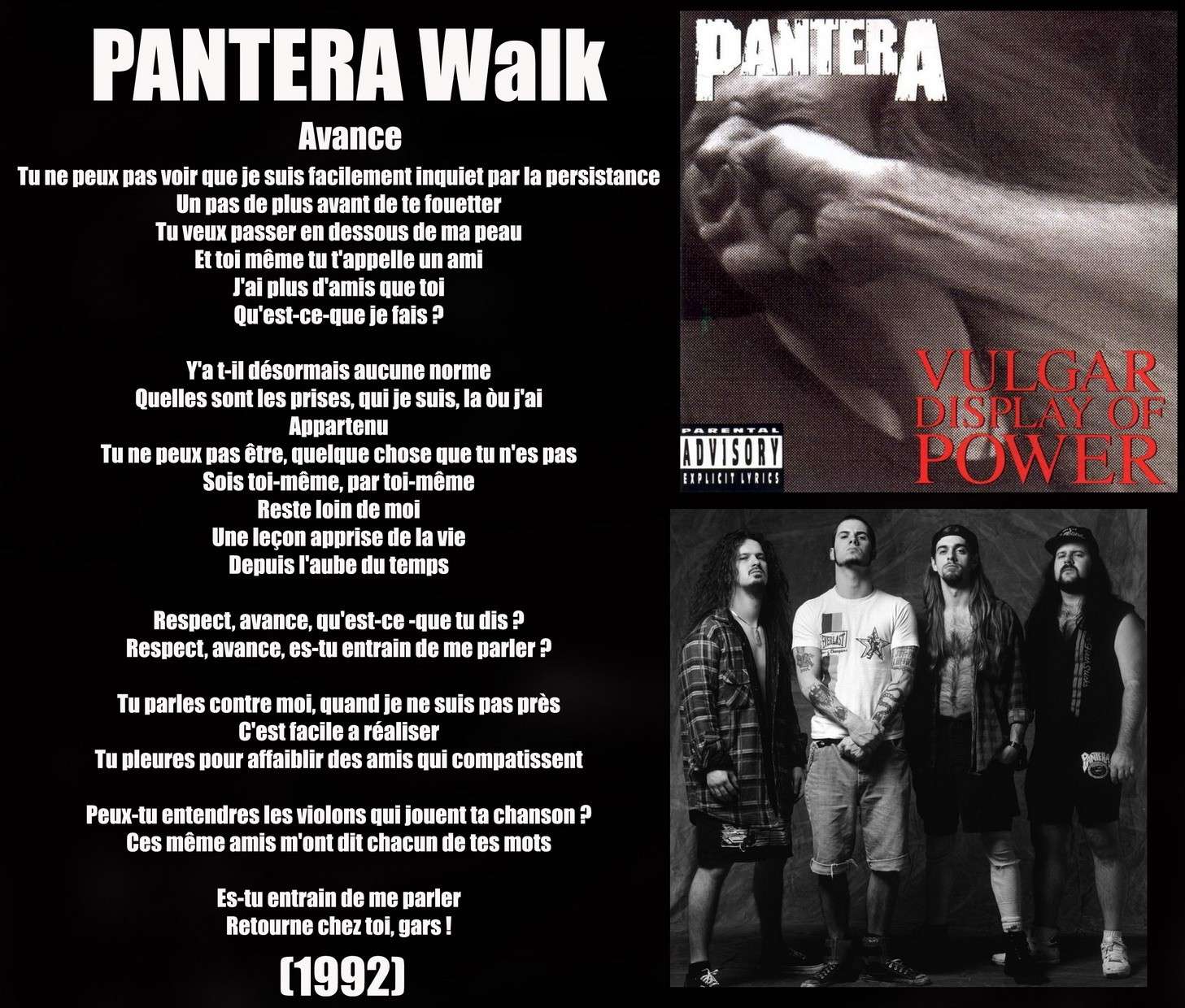 PANTERA Walk (1992) Panter10