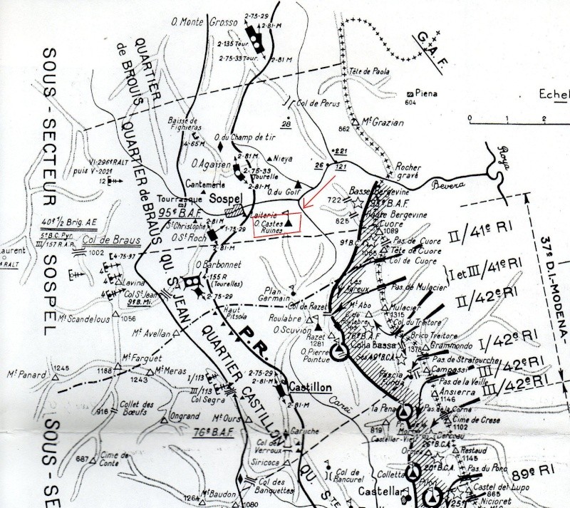 Ouvrage d'infanterie de Castès Ruine (Sospel) Img08612