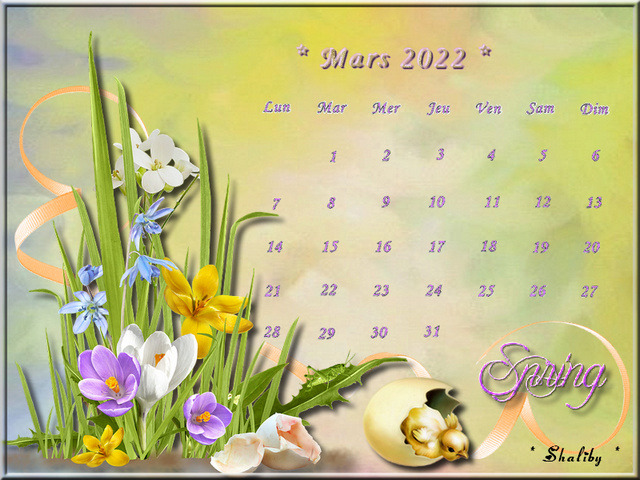 Agenda quotidien - Mars 2022 03_22_10