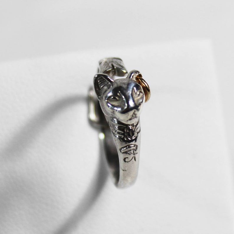 CHATTE DE LA DÉESSE BASTET  Bague_10