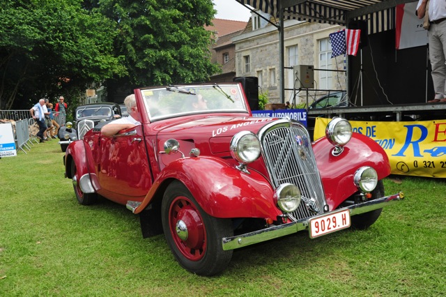 80 Ans de la Traction à Roost-Warendin et Rallye CS en Belgique Podium65