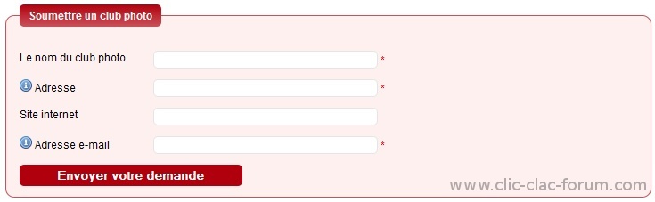 Présentez un club photo gratuitement sur Clic-Clac