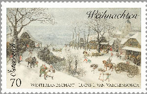 „Weihnachten 2014 - Winterlandschaft - Lucas I. van Valckenborch” Eweihn12