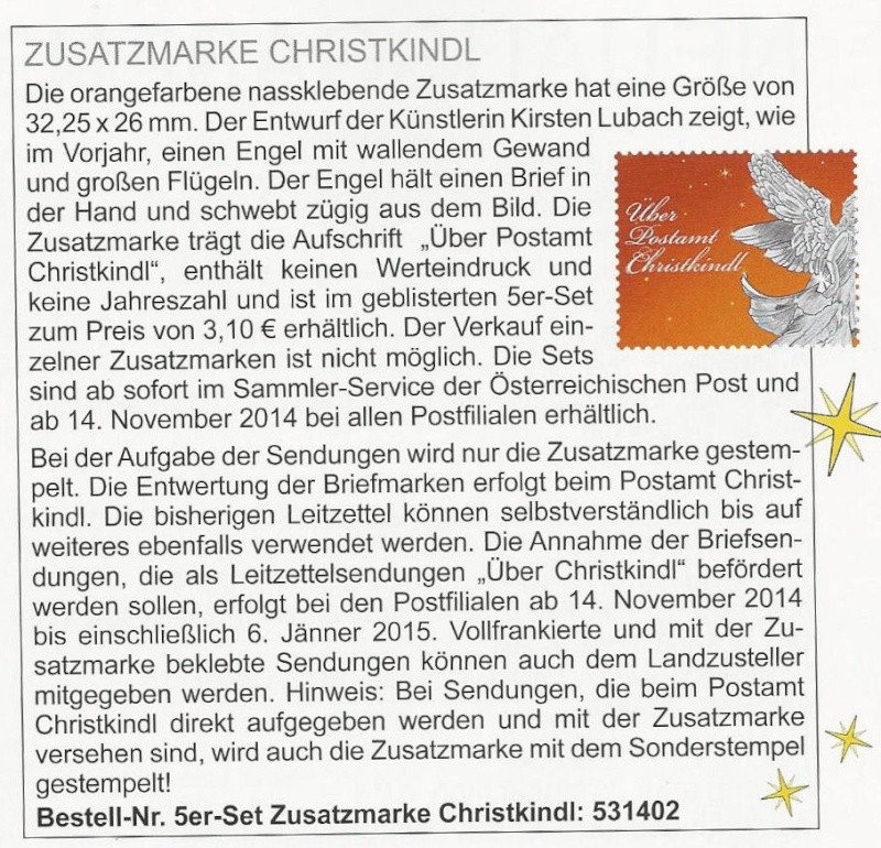 christkindl - Postamt Christkindl  Leitzettel Scan0020