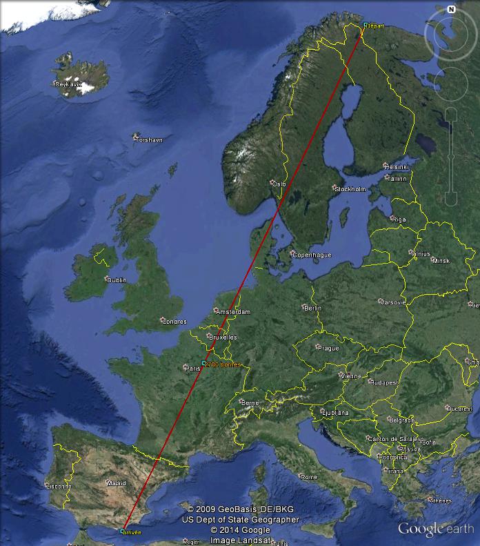 Diagonale européenne de Grense Jakobselv (NORVEGE) au Cap de Gate (ESPAGNE) - Page 6 270010