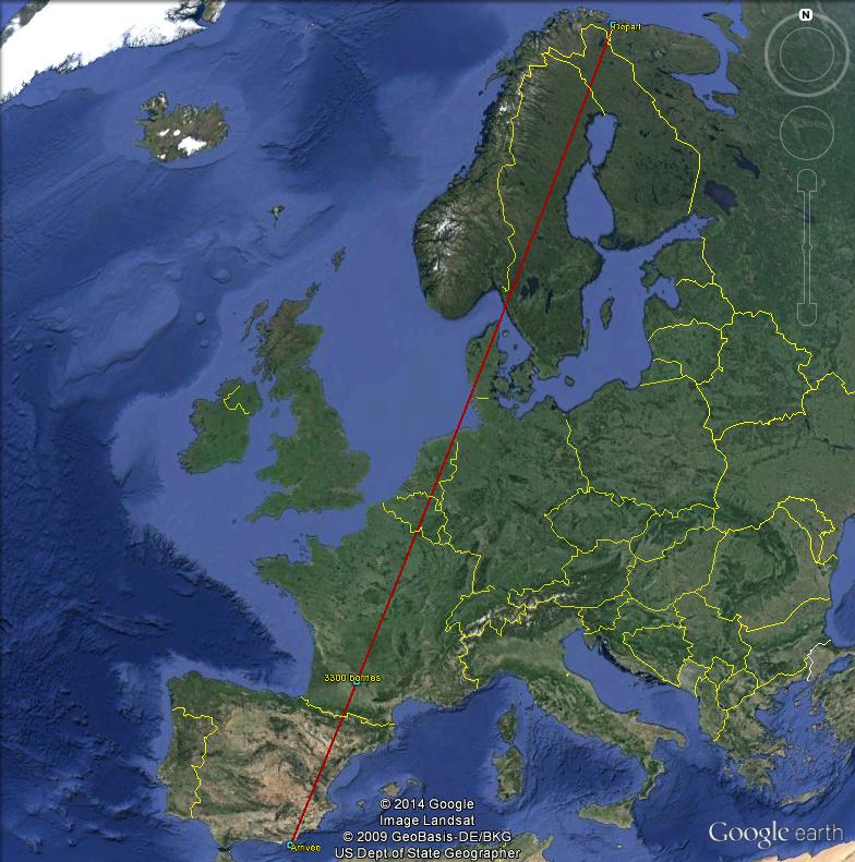 Diagonale européenne de Grense Jakobselv (NORVEGE) au Cap de Gate (ESPAGNE) - Page 7 330010