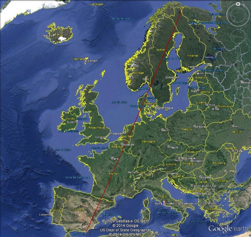 Diagonale européenne de Grense Jakobselv (NORVEGE) au Cap de Gate (ESPAGNE) Diago11