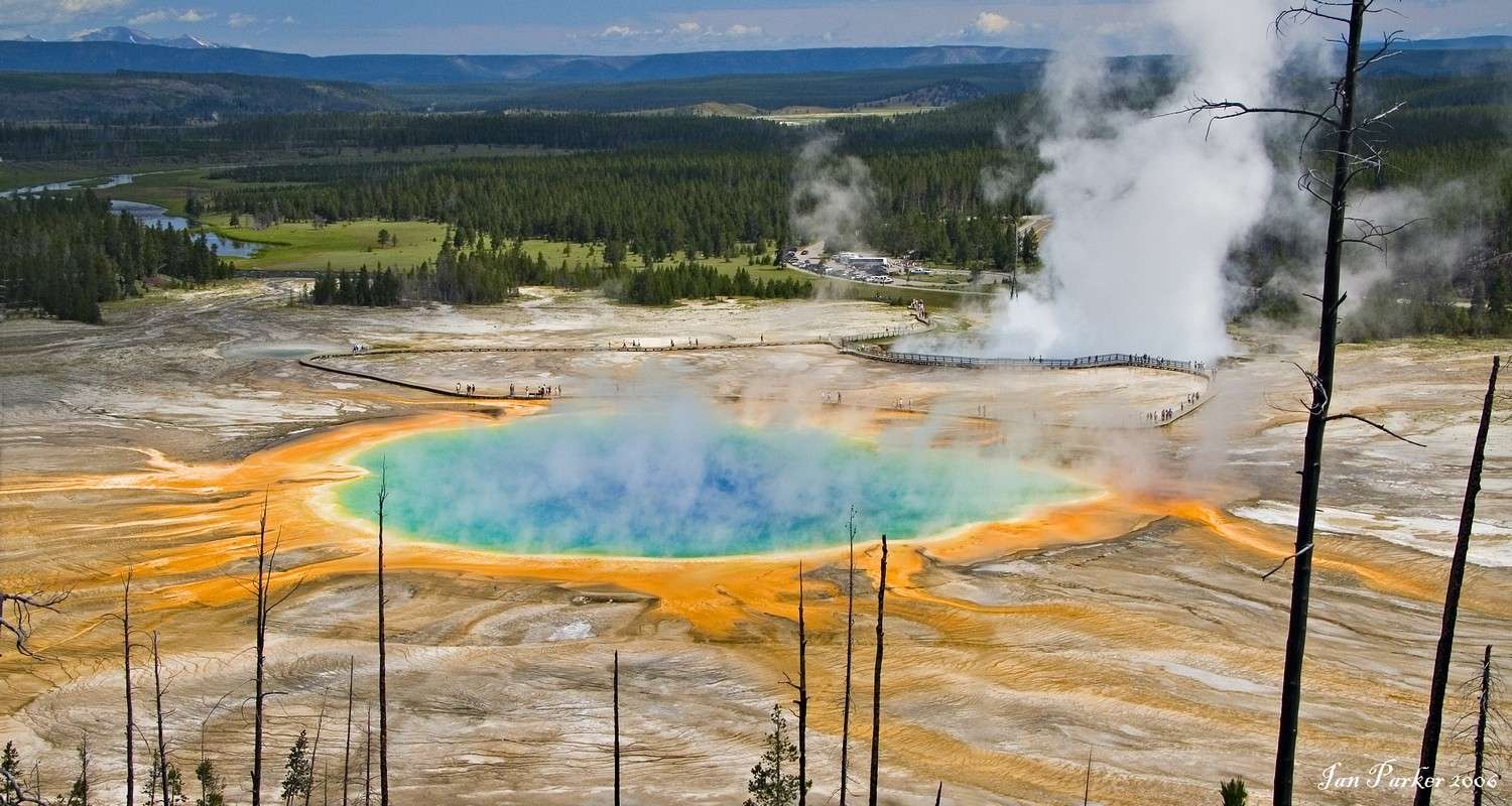 Grand Prismatic Spring, Yellowstone National Parc, Wyoming, Etats-Unis Greatp11