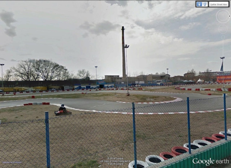 Circuit de kart à Plovdiv (Bulgarie) avec une jolie sortie de piste à la clé ! Pilote12