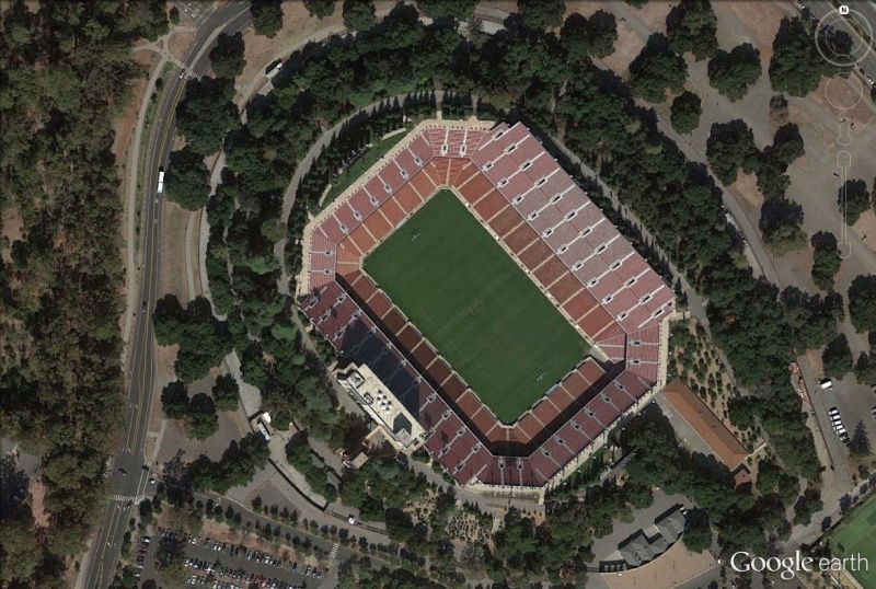 Stanford Stadium, Silicon Valley, Californie : la méthamorphose d'un stade Stanfo13