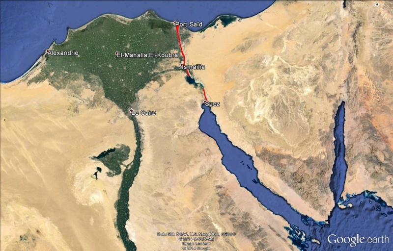 Le Canal des Pharaons : des travaux pharaoniques il y a près de 4000 ans. Suez_210