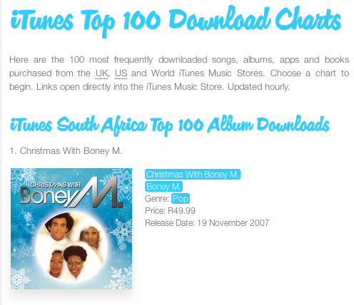 24/12/2014 iTunes TOP100 Album Yzaa_153