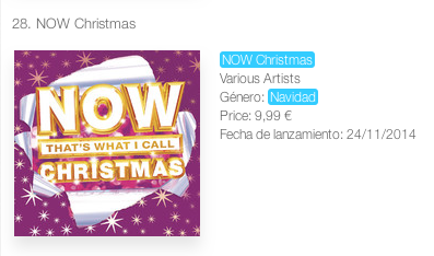 14/12/2014 Frank Farian's projects in iTunes TOP100 albums Yzaa_a83