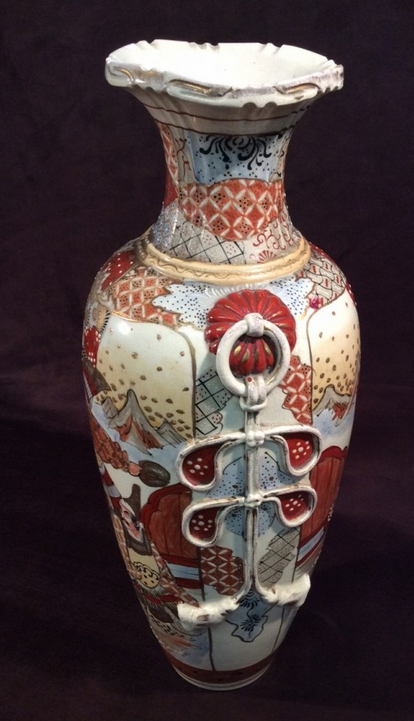 Grand vase Kyo Satsuma  Captu141