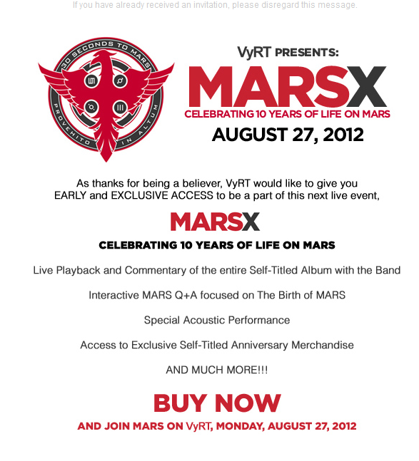 MARSX - VyRT spécial pour les 10 ans du S/T Marsx10