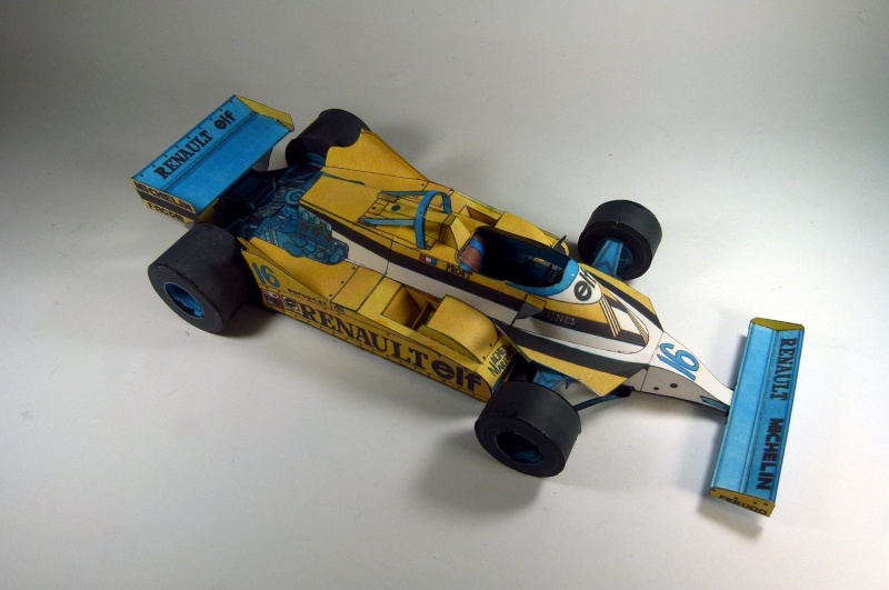 F1 Renault RE 30 Turbo von R. Vyskovsky in 1:24 Renaul13