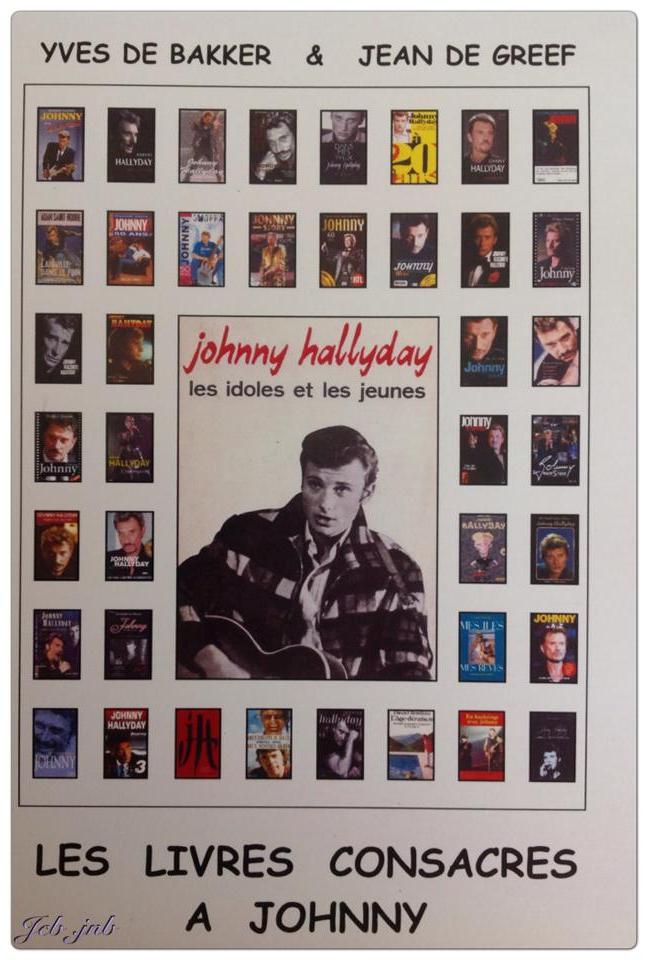 "Les livres consacrés à Johnny" 10393910